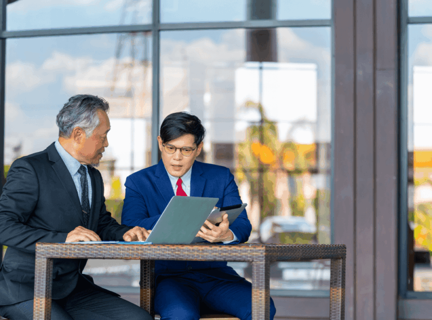 Blended executive coaching and mentoring